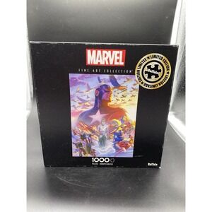 Captain America-Puzzle 1000 Pcs, Marvel Fine Art Collection- Limited Edition-New